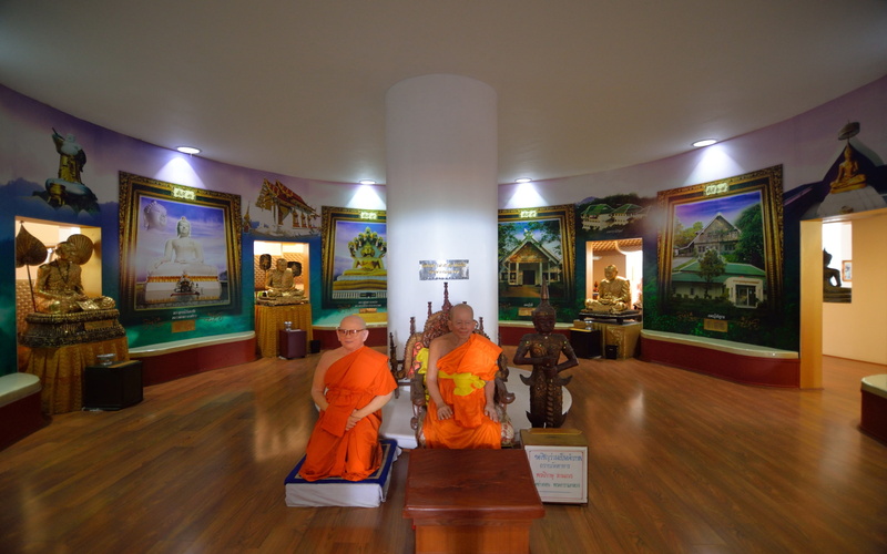 tha, 2K, mai, chiang, pagoda, wat, crystal, ton, interior