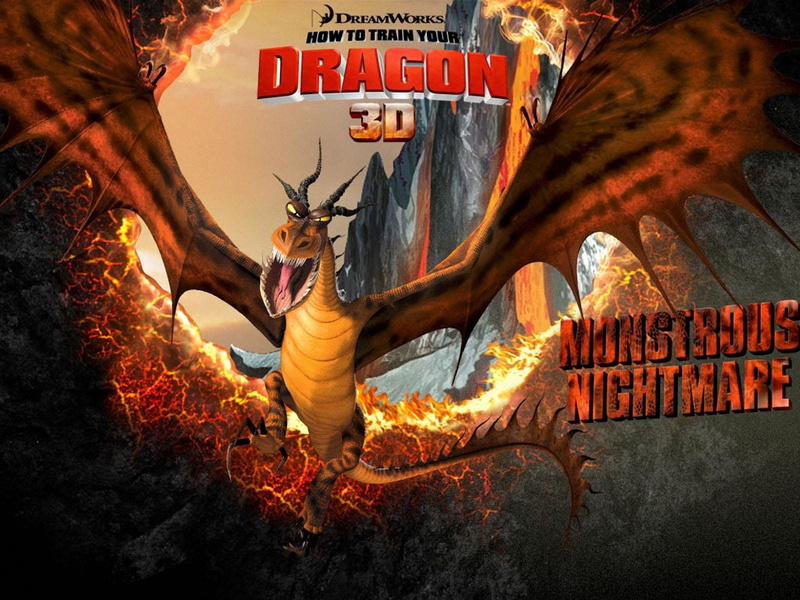 Monstrous Nightmare, Movie, Dragon, 720P, How To Train Your Dragon