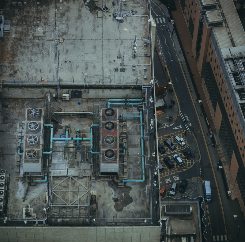 car, building, construction industry, industrial, residential district, communication, day, view, old, sign, built structure, 2K, connection, street, road