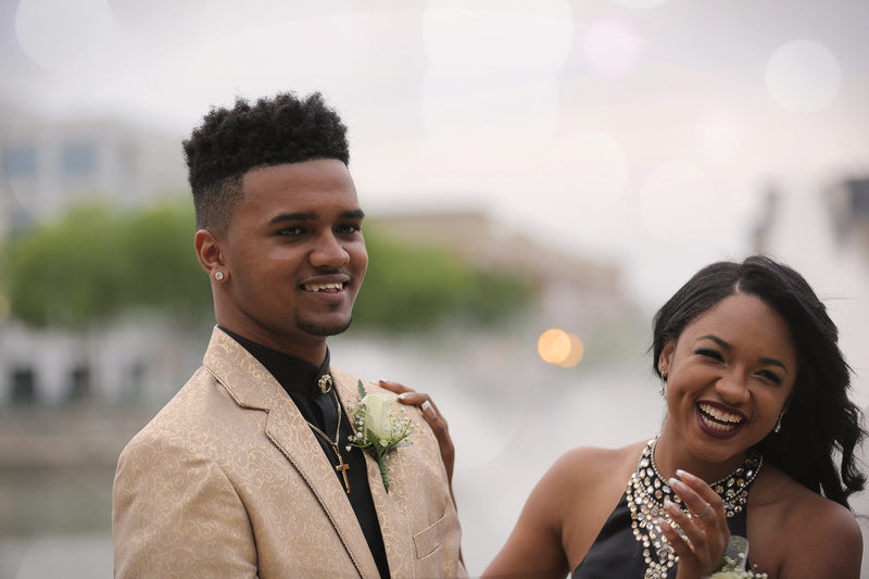 heterosexual couple, couple - relationship, emotion, focus on foreground, dress, neck, portrait, suit jacket, ethnicity, time Of Day, man, women, tree