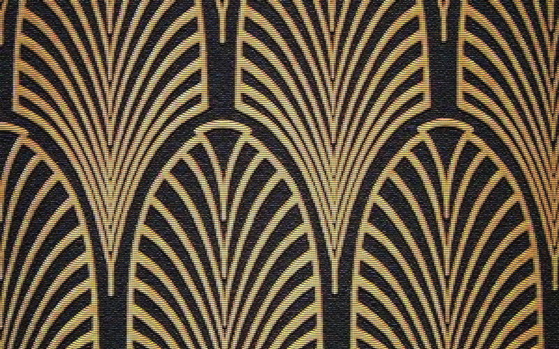 textile, paper, no people, close-up, backgrounds, wall - building feature, illustration, design, indoors, pattern, floral pattern, black color