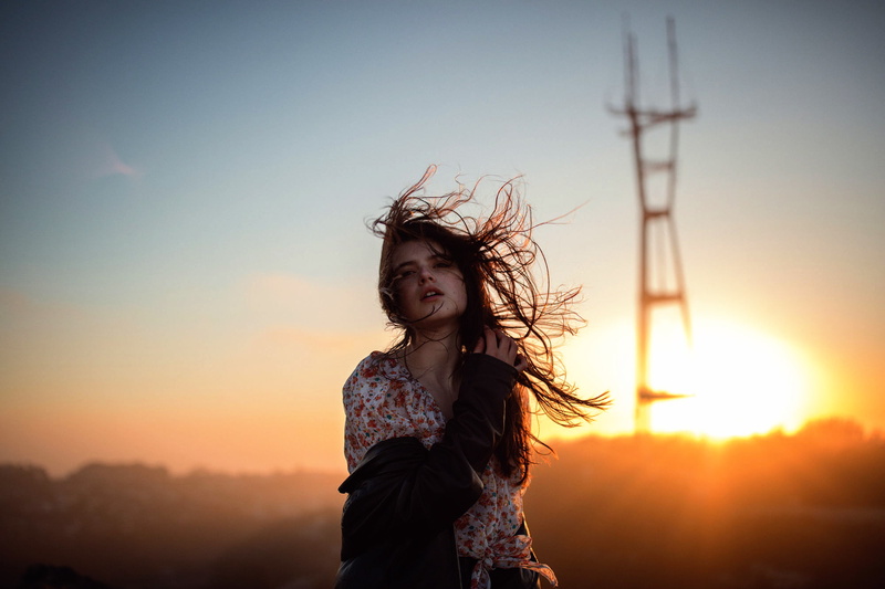 Jesse Duke, the sun, Twin Peaks, girl, 1080P, based on the movie, hair
