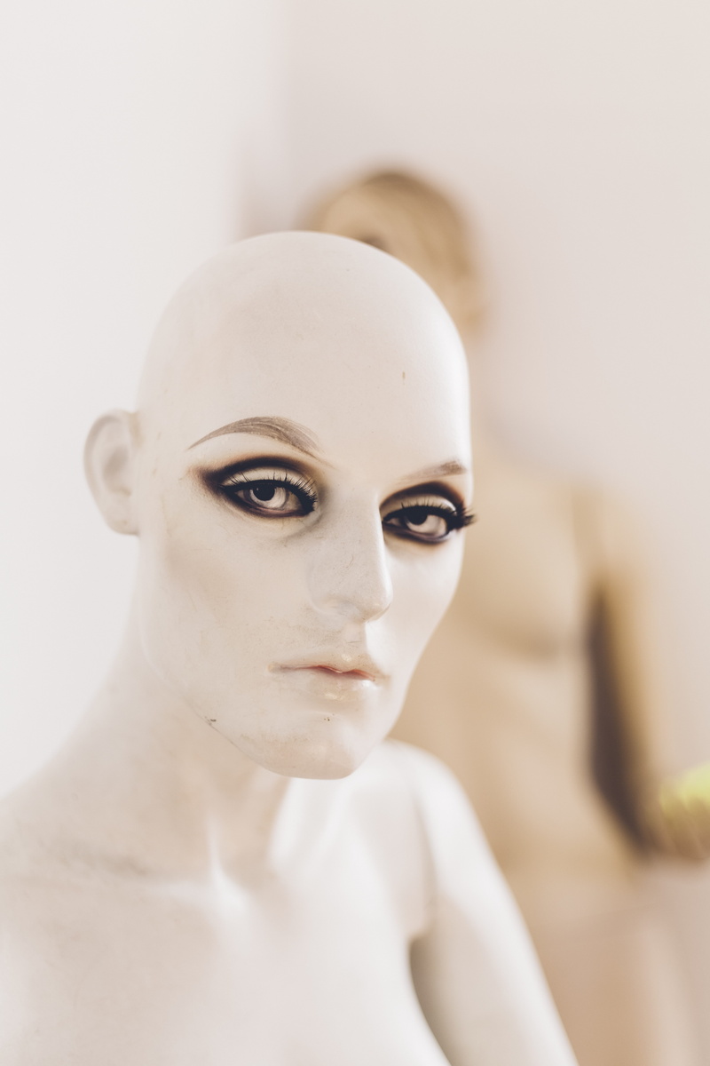 women, mannequin, human representation, close-up, android, woman, machine, decor, 5K, teenager, head, human face, figure, doll, human head, high, looking at camera