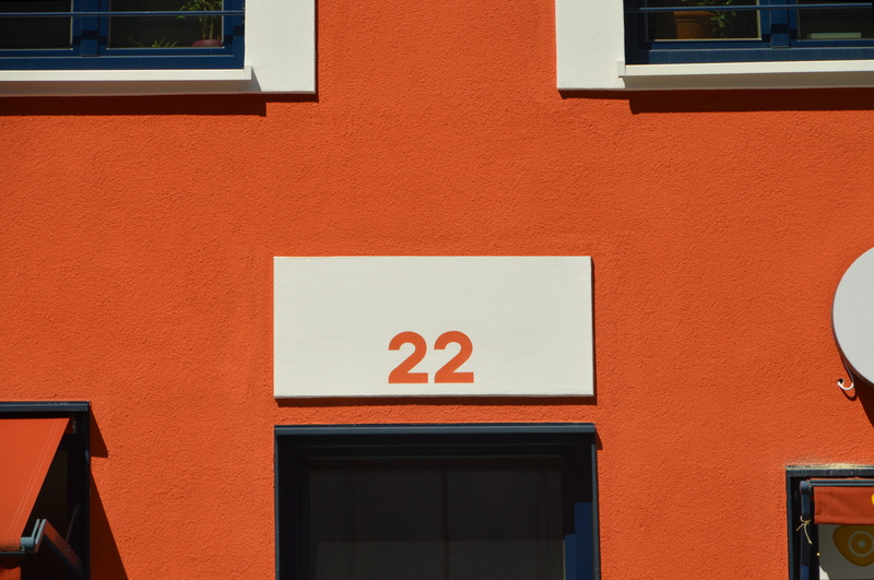 architecture, building, wall - building feature, door, number, outdoors, communication, entrance, close-up, abstract, no people, colorful, building exterior