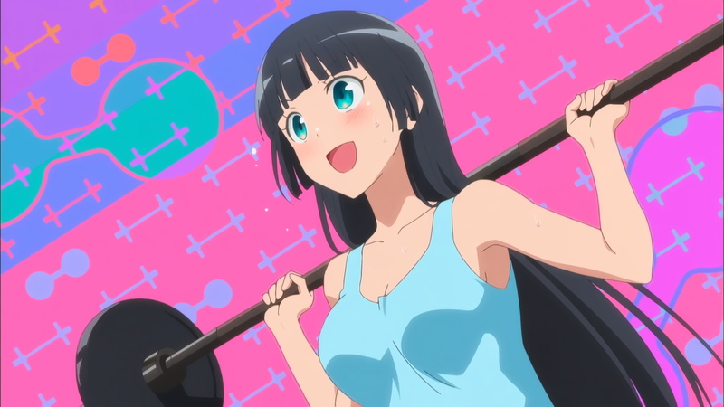 2K, How Heavy Are the Dumbbells You Lift?, Anime