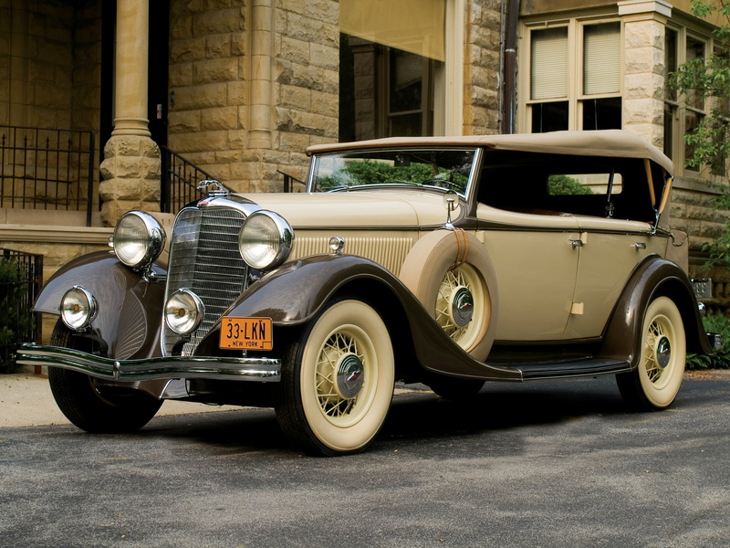 1080P, retro, model ka, lincoln, dual, dietrich, 1933, phaeton, cowl, luxury