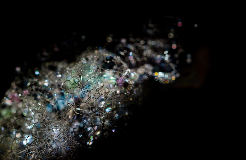 holiday, glow, stargazing, luxury, detergent, diamond - gemstone, illuminated, trick, colorful, bubbles, magic, mystery, black, selective focus, no people