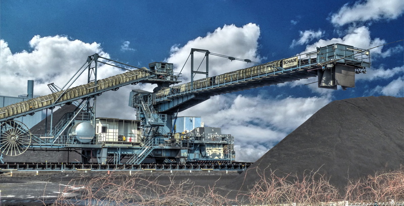 fossil fuel, air pollution, coal mine, germany, north rhine westphalia, herne, cloud - sky, industry, shame-lagertechnik, transportation, berghalde, architecture