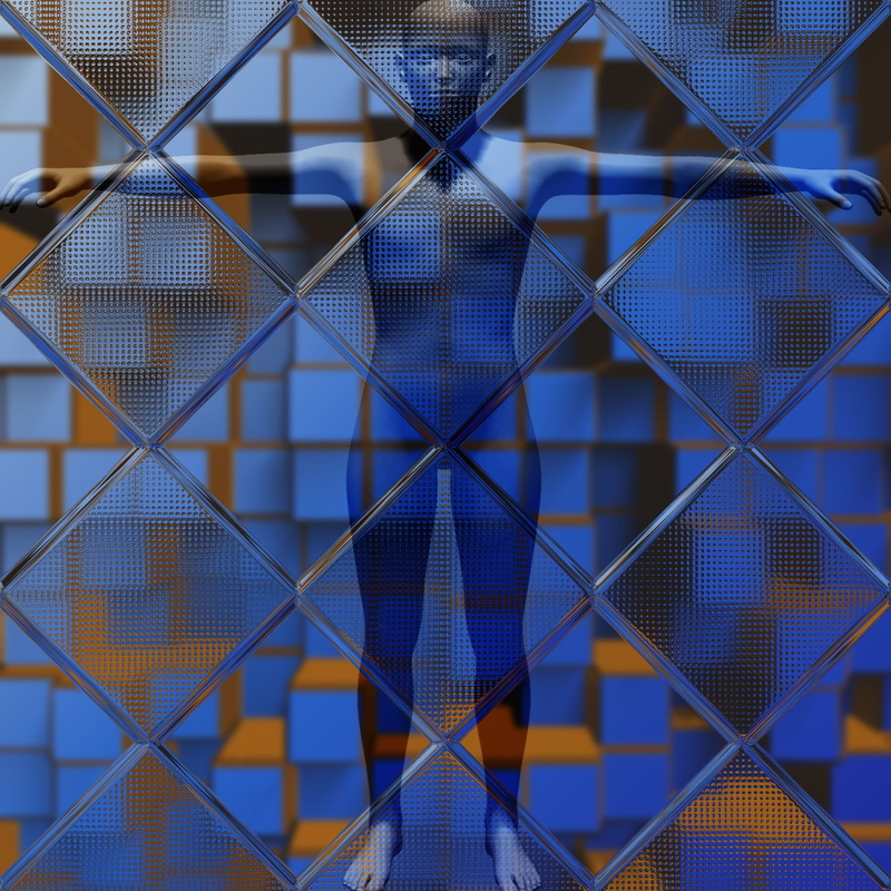 chainlink fence, day, mind, psychiatry, 1080P, subconscious, pattern, full frame, metal, girl, psychotherapy, indoors, fence, built structure, safety