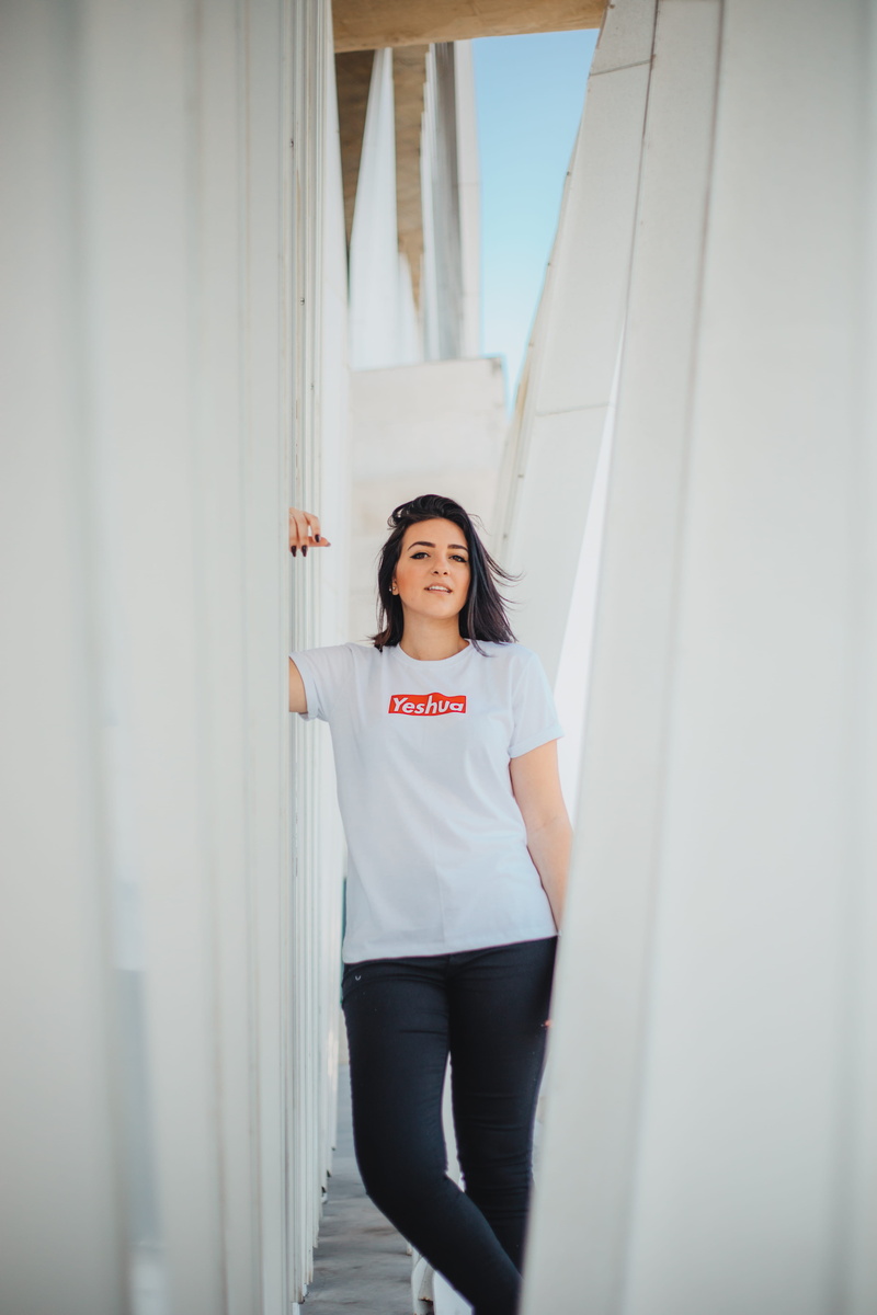young Women, fashion, window, white, one Person, woman, one Woman Only, tshirt, females, standing, relaxation, beauty, looking, people, pillar, smiling