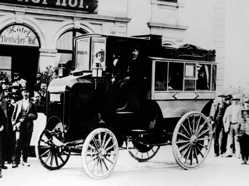 transport, 1 0, omnibus, post, daimler, retro, bus, 1898, p s, 720P