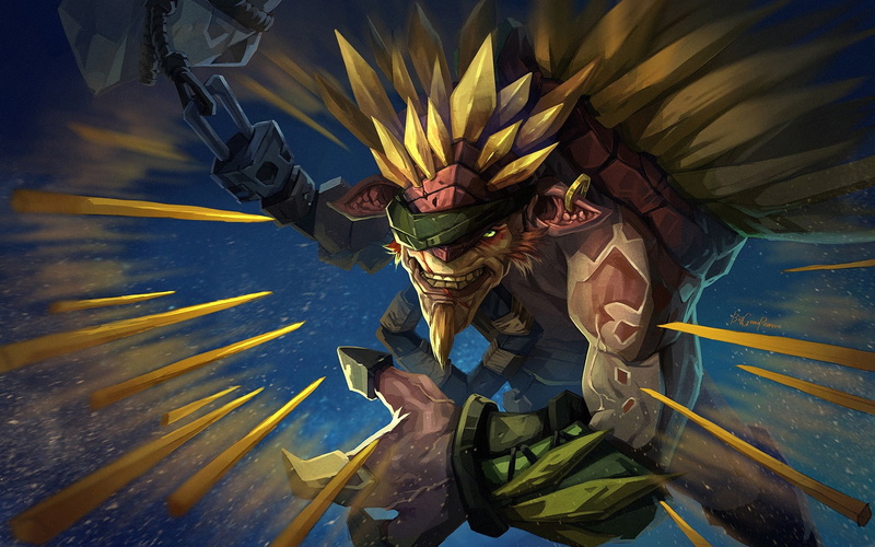 carry, hero, initiator, bristleback, hd, durable, desktop, dota, nuker, roles, 1080P