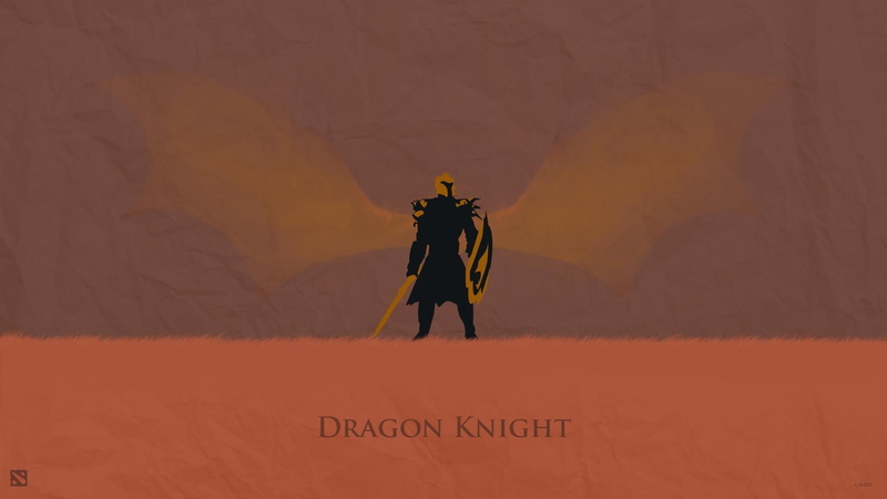 Dota 2, video games, 1080P, Dragon Knight
