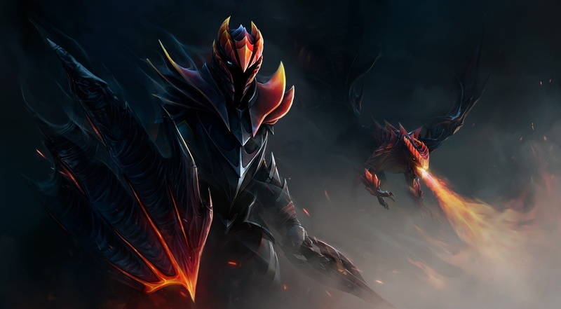 Dragon Knight, 720P, dragon, fantasy Art, Dota 2