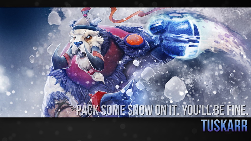 Tusk, Dota 2, 1080P