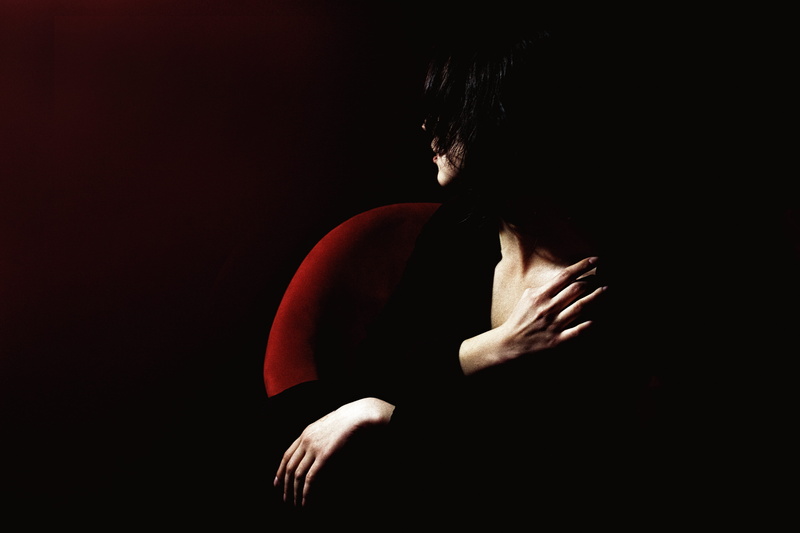 woman, deco, adult, studio shot, despair, sleeved, 5K, one person, womna, young adult, black, sadness, hand, shade, female, depression - sadness, obscured face