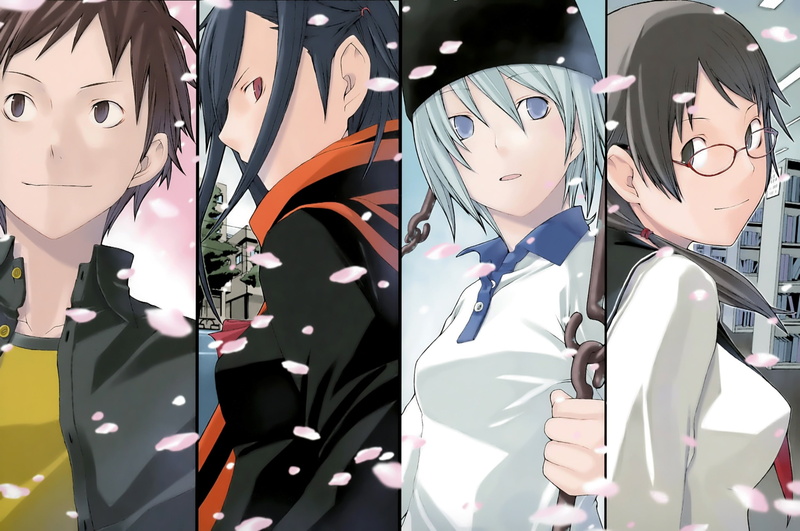 anime, Yarizakura Hime, 1080P, collage, Yozakura Quartet, anime girls, Hiizumi Akina, Nanami Ao, Isone Kotoha