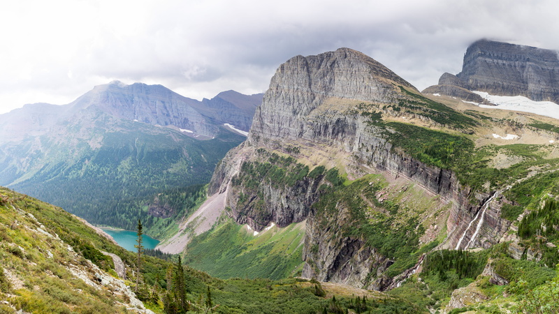 scenics - nature, vegetation, united states, nature, cloud - sky, day, snowcapped mountain, wilderness, scenery, cliff, monastery, cold temperature, path