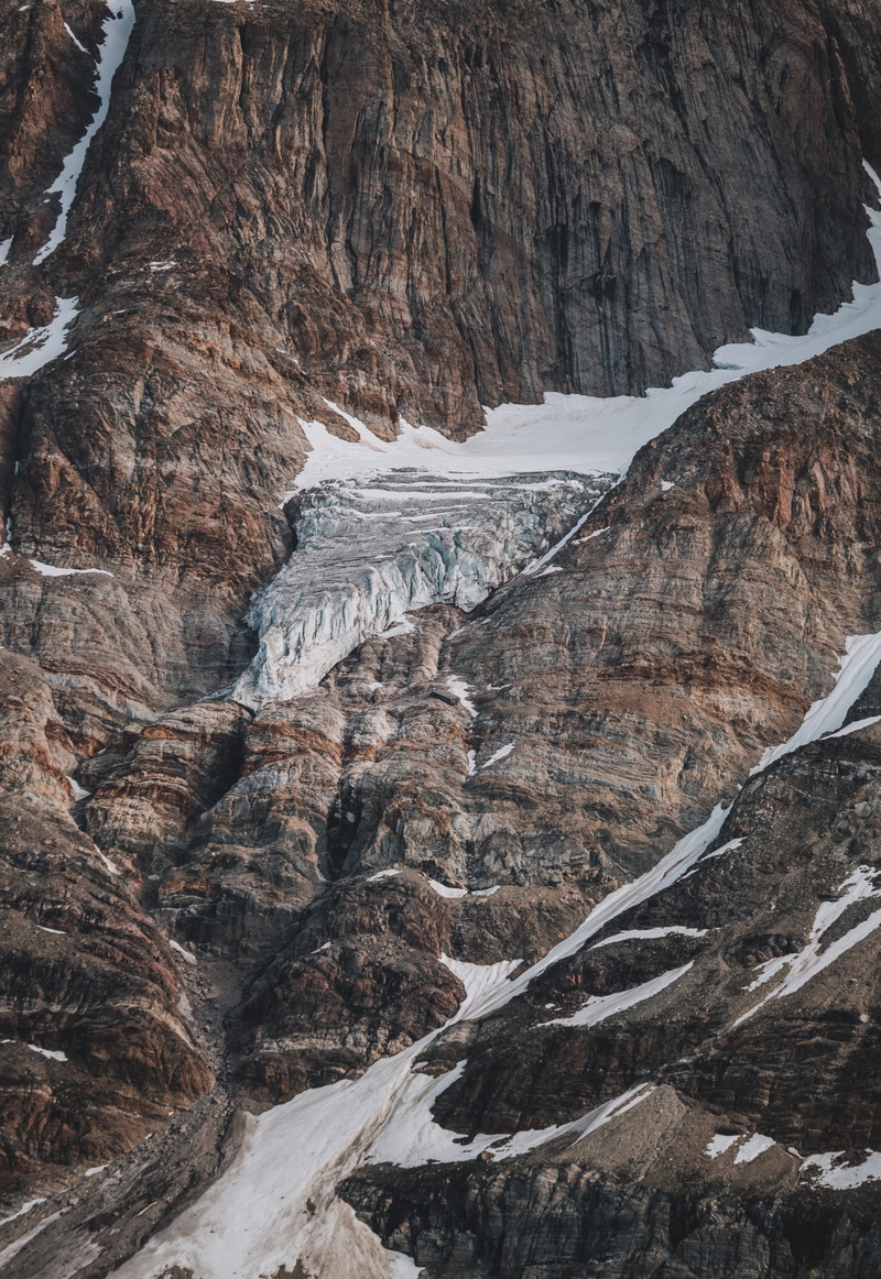 beauty in nature, environment, grey, ice, eroded, winter, cliff, solid, non-urban scene, mountain, nature, plateau, tranquility, 8K, cold temperature