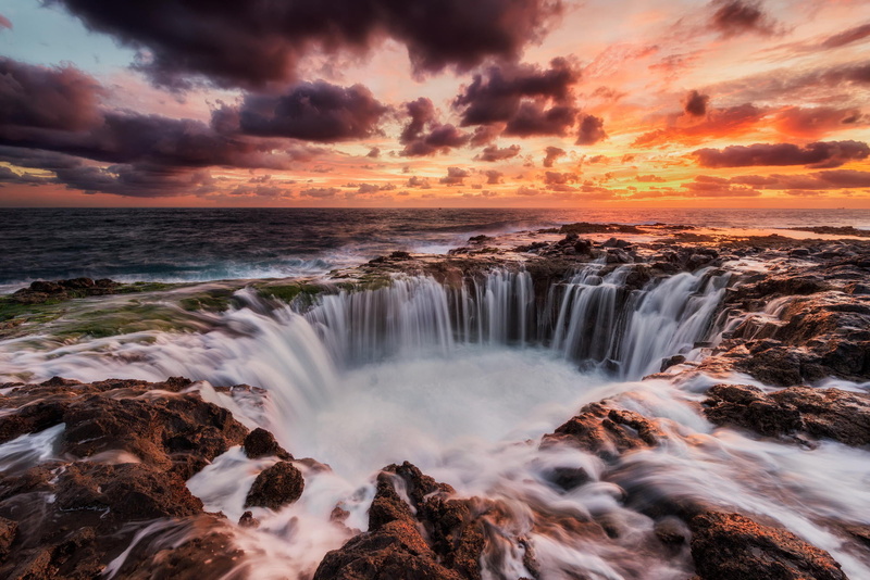 rocks, SEASCAPE, horizon, GRAN CANARIA, horizon over water, BUFADERO, 1080P, s, non-urban scene, idyllic, cloud - sky, nature, rasvet, flowing water, land