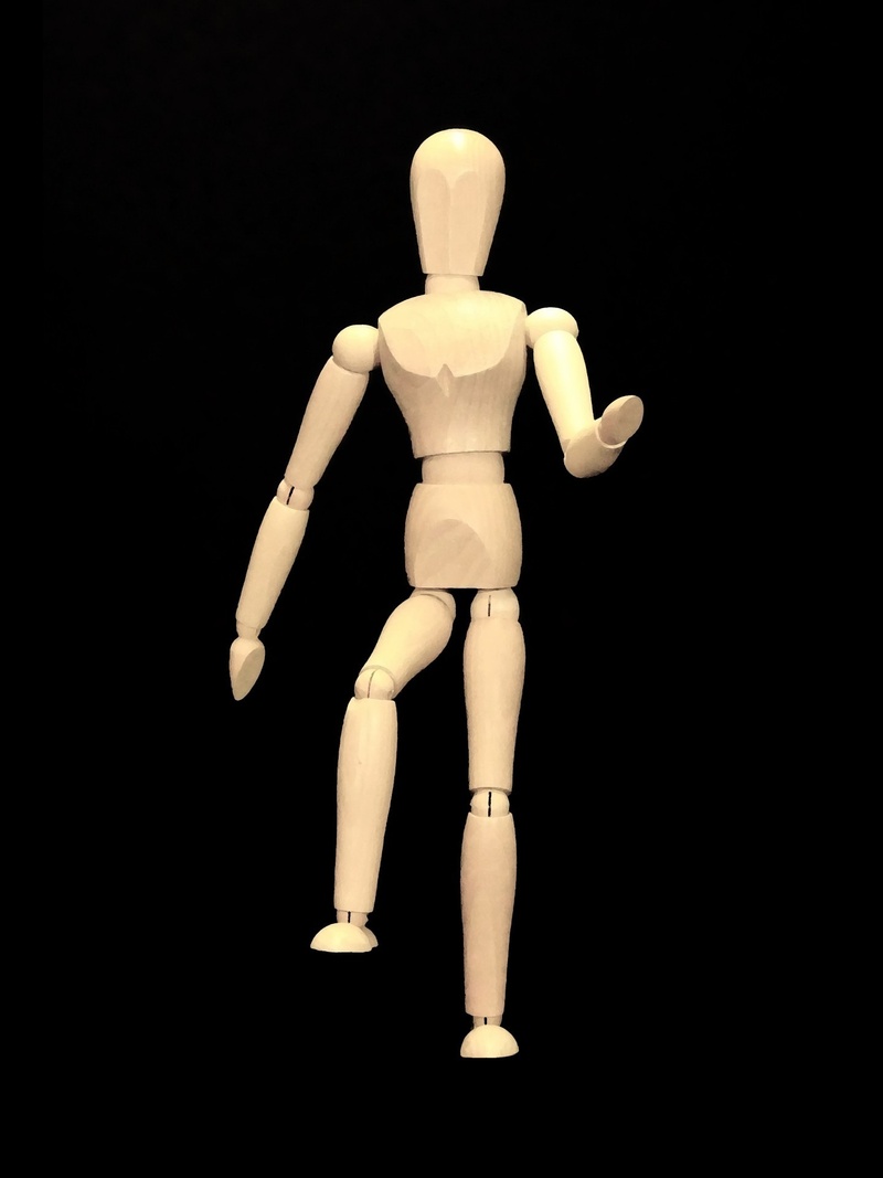 movement, no people, mannequin, art and craft, climbing, figurine, creativity, 1080P, stairs, representation, faceless, cut out, human representation