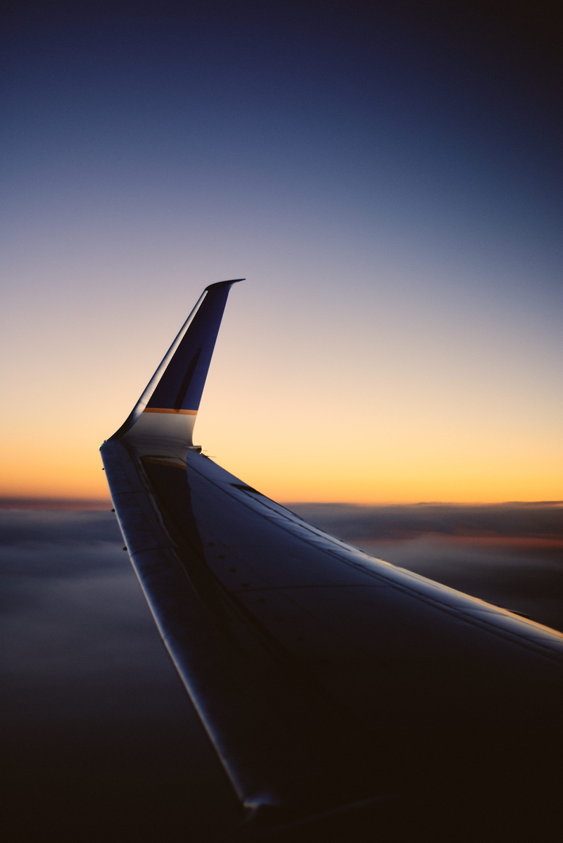 floating, day, wing, flying, sunlight, cloud - Sky, aerial View, no People, scenics, transportation, looking Through Window, travel, air Vehicle, sunrise - Dawn