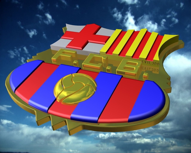 Soccer, fc, barcelona, logo, 720P, FC Barcelona
