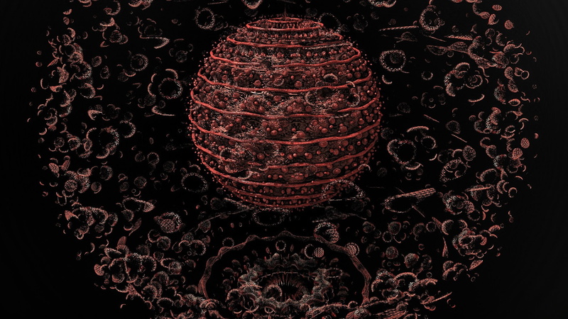 3D fractal, digital art, render, 1080P