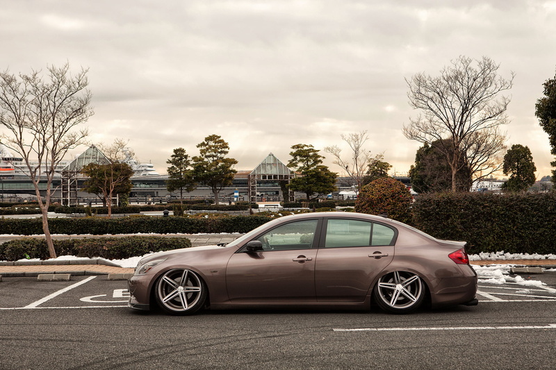 day, nature, g35, tree, plant, profile, city, retro styled, motor vehicle, street, built structure, outdoors, no people, bare tree, stance, land vehicle