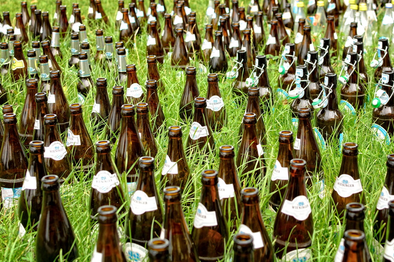 garbage, choice, retail, nature, in a row, disposal, glass, backgrounds, selective focus, thirst, alcoholic, alcohol, pollution, beer, belief, bottle, waste