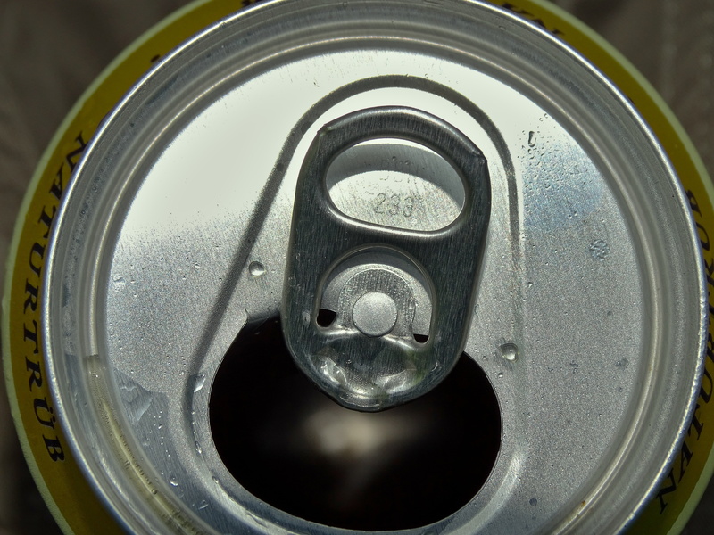 beer can, steel, technology, drink, geometric shape, cans beer, no people, focus on foreground, drink can, metal, 5K, waste, can, garbage, circle, closure