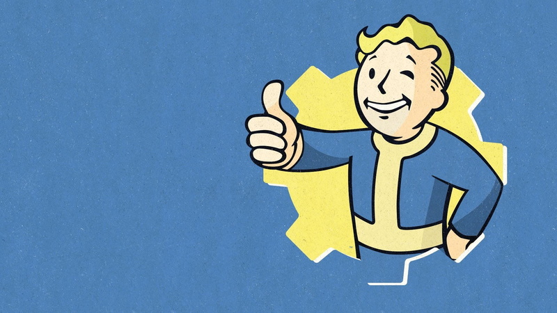 close-up, adult, Fallout 4, emotion, creativity, illustration, Vault Boy, colored Background, green Background, Bethesda Game Studios, sign, boy, Walt Battle
