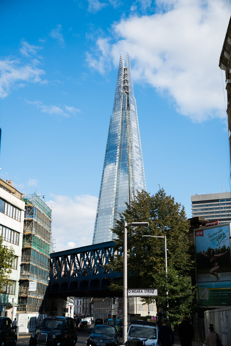 building exterior, architecture, travel destinations, 8K, london, city, cloud - sky, nature, plant, office building exterior, the shard, outdoors, united kingdom