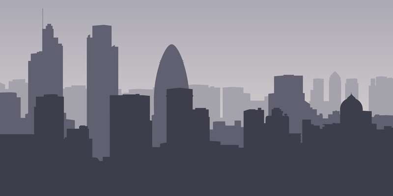 Seattle, vector, simple, Shanghai, minimalism, simple background, building, vector art, skyline, illustration, urban, 8K, artwork, London, digital art