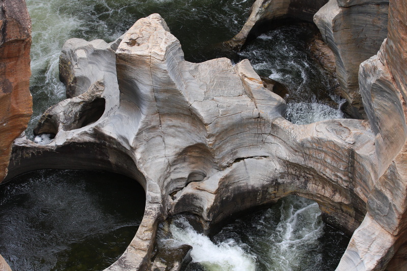 rock formation, stream, solid, outdoor, water, scenic, physical geography, flowing, south africa, rock, formation, stone, non-urban scene, beauty in nature
