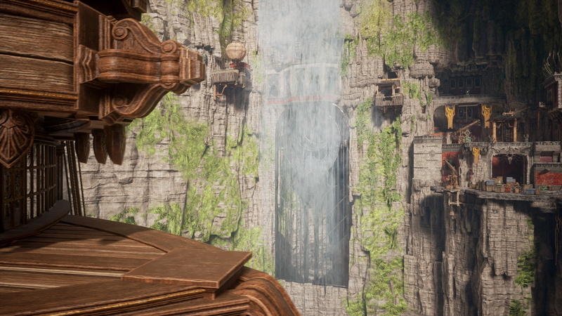 architecture, forest, 4K, plant, building, day, building exterior, wood - material, tree, travel destinations, religion, built structure, styx shards of darkness 4k for desktop