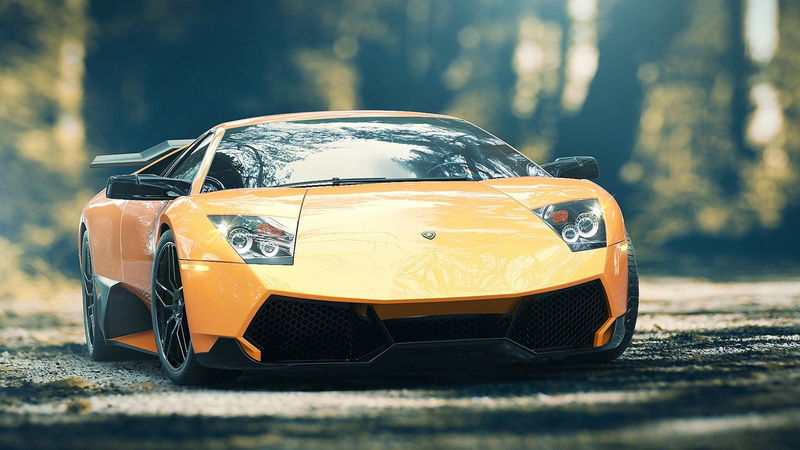Wheel, Supercar, Drives, Lamborghini, Wheels, Splitter, Yellow, Murcielago, 1080P, LP670-4, Rims, Spoiler, Lights, SuperVeloce