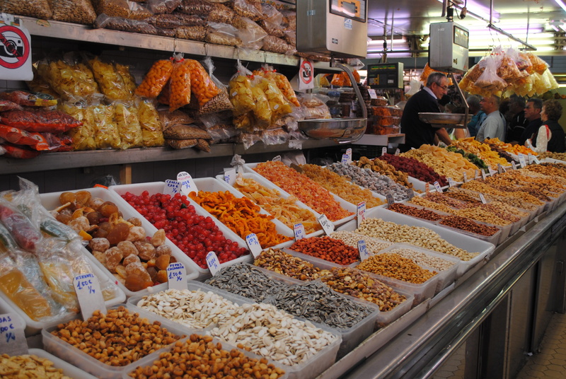 sale, nuts, nutrition, healthy, freshness, food, food and drink, spain market, flavor, natural, organic, business, bazaar, 4K, variety, variation, order