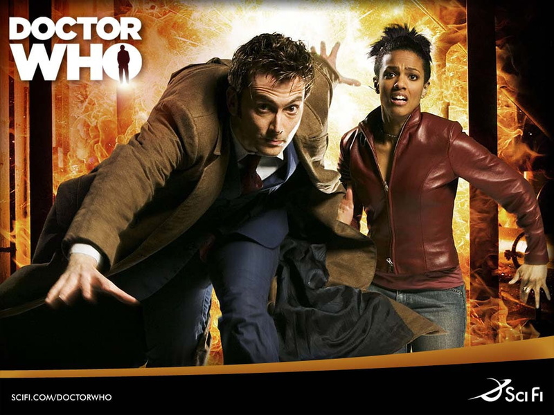 David Tennant, doctor, Doctor Who, entertainment, series, Dr Who, tennant, 480P, hd, david, art, ma Agyeman, BBC, Martha Jones, tv