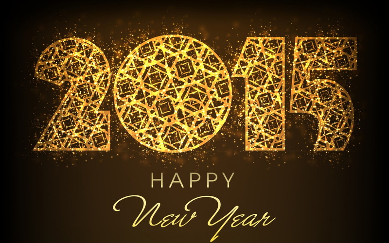 no people, pattern, illuminated, board, communication, art and craft, design, golden, year, 2015, text, overlay, science, healthcare and medicine, happy