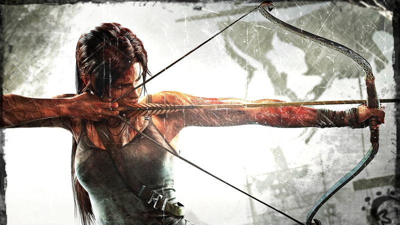 holding, leisure activity, untitled, rear view, fishing, video games, food, day, real people, Tomb Raider, nature, auto post production filter, one person