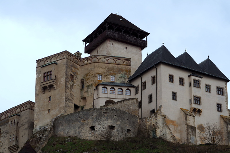 built structure, fatima, legend, architecture, outdoors, reputation, day, old, the past, matúš čák of trenčín, castle, clear sky, residential district