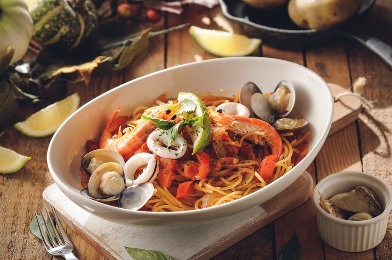 Meal, Shrimp, Seafood, Food, Mussel, 1080P