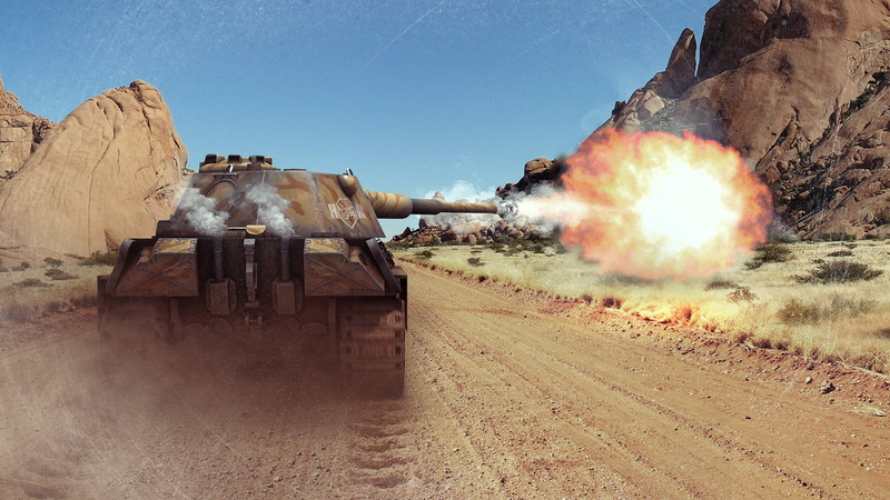 sky, smoke - physical structure, outdoors, World of Tanks, nature, explosive, conflict, transportation, wargaming, render, dust, 1080P, motion