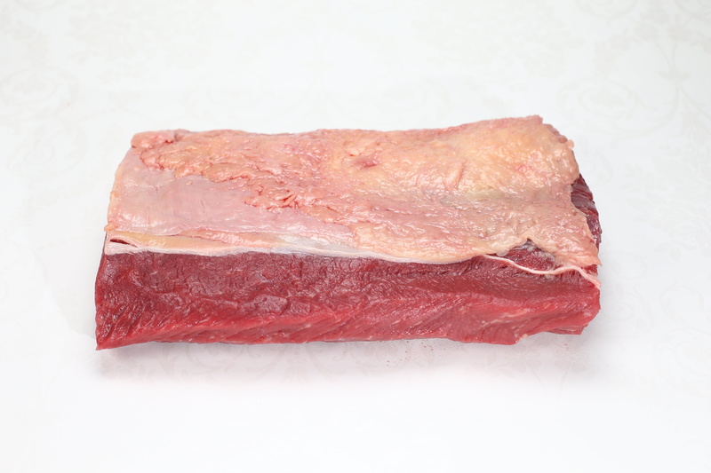 studio shot, single object, close-up, beef, pork, food and drink, white background, red meat, beef fillet, loin, raw Food, ready for steaks, steaks, dining