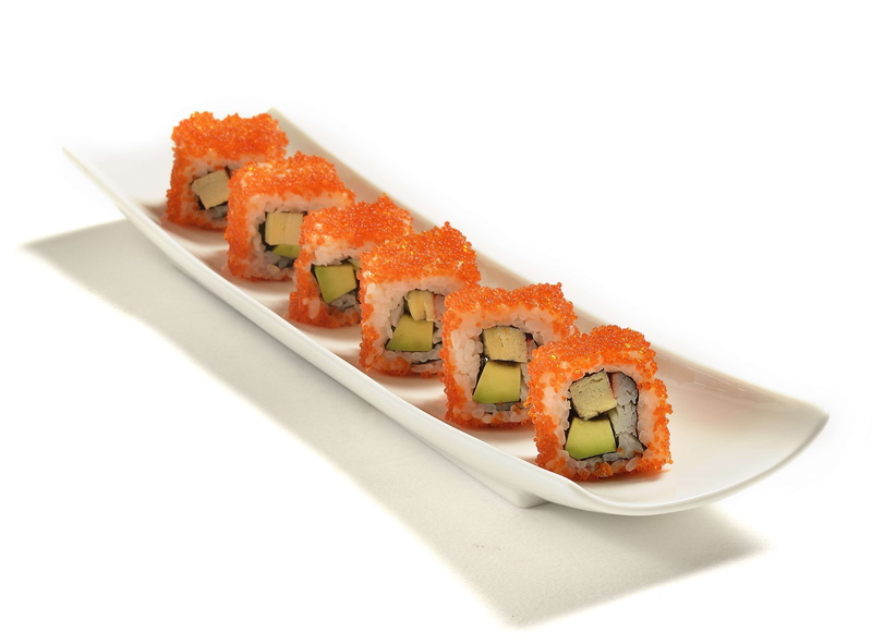 no people, california, 4K, meal, food, roll, california roll, salmon, gourmet, close-up, crockery, freshness, indoors, snack, garnish, studio shot, sushi