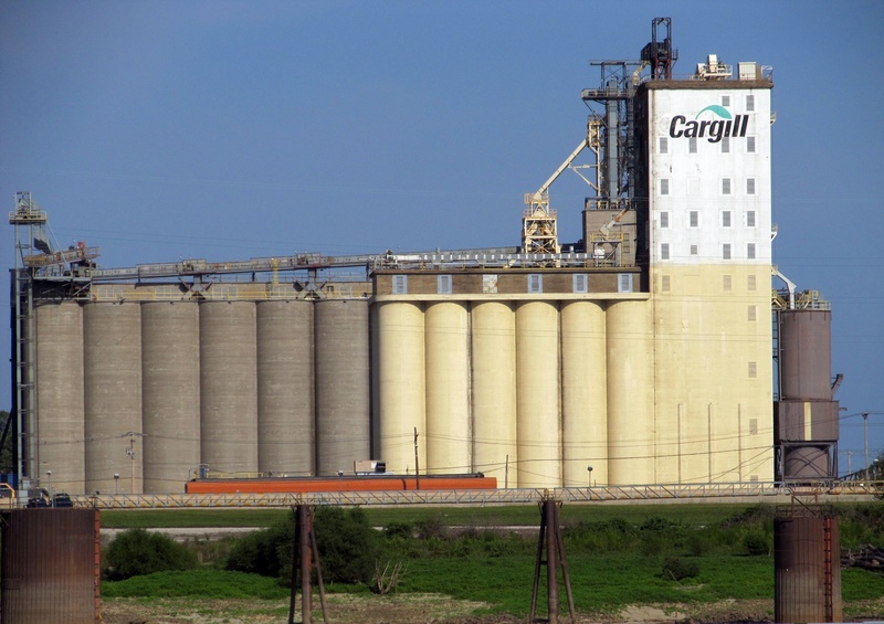 technology, clear sky, agriculture, farming, wheat, commerce, corn, communication, cargill, 2K, factory, market, built structure, blue, day, oil industry
