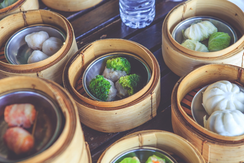 chinese, steamed, healthy eating, wellbeing, food and drink, asian food, thai, asian, bamboo - material, dimsum, still life, ready-to-eat, dumpling, dim sum