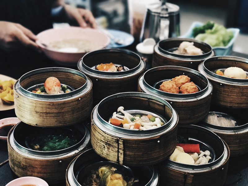 food, japanese food, 4K, wellbeing, steamer, high angle view, healthy eating, dumpling, asian food, indoors, choice, freshness, table, bowl, dim sum, breakfast