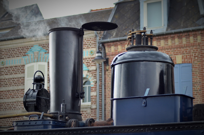 the past, outdoors, transportation, traveling, model railroad, steam locomotive, train, wagon, station, nature, old locomotive, history, city, architecture